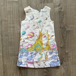 Dr. Seuss Toddler Girl 2T Sleeveless Shift Dress